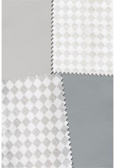 manduca® DIY fabric package canvas grey/softcheck
