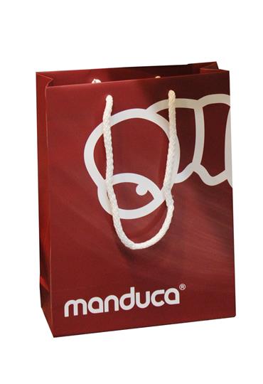 manduca® paper carrier bag red