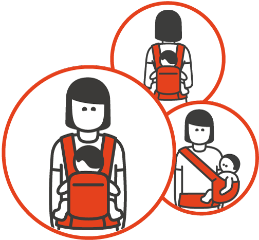 Manduca Babytrage Babytasche Tragetasche Neu mit Etikett und Anleitung 
